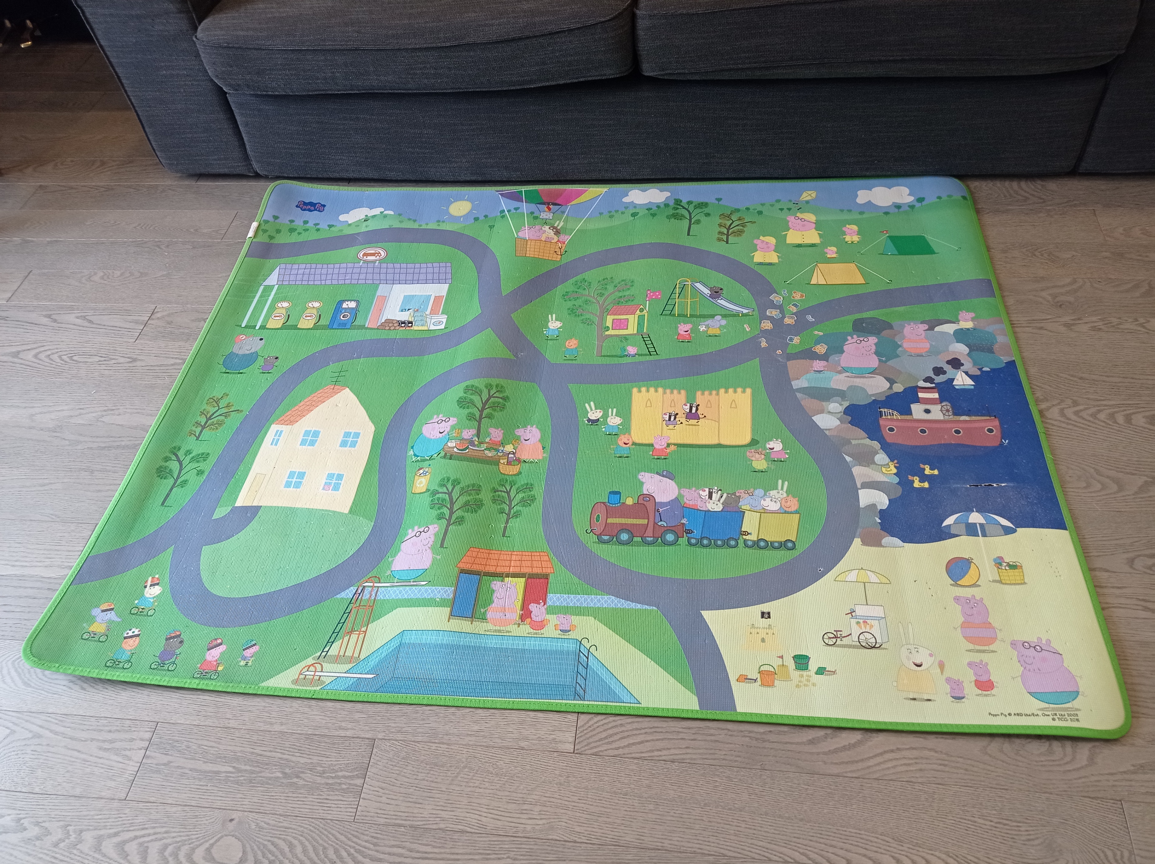 Imaginmat Jumbo Peppa Pig Floor Playmat - photo 2