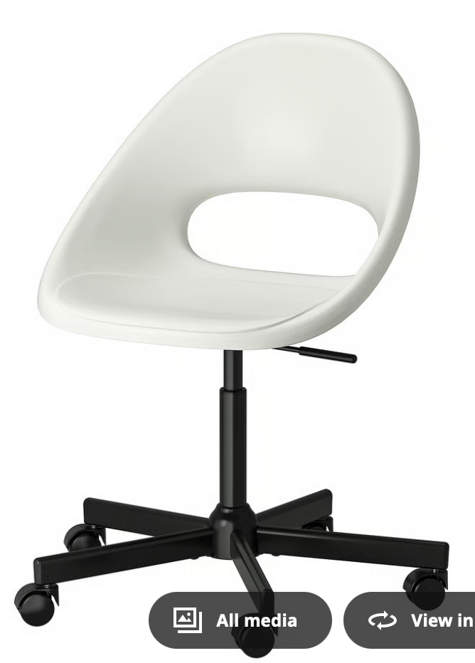 IKEA LOBERGET / MALSKÄR (swivel chair)
