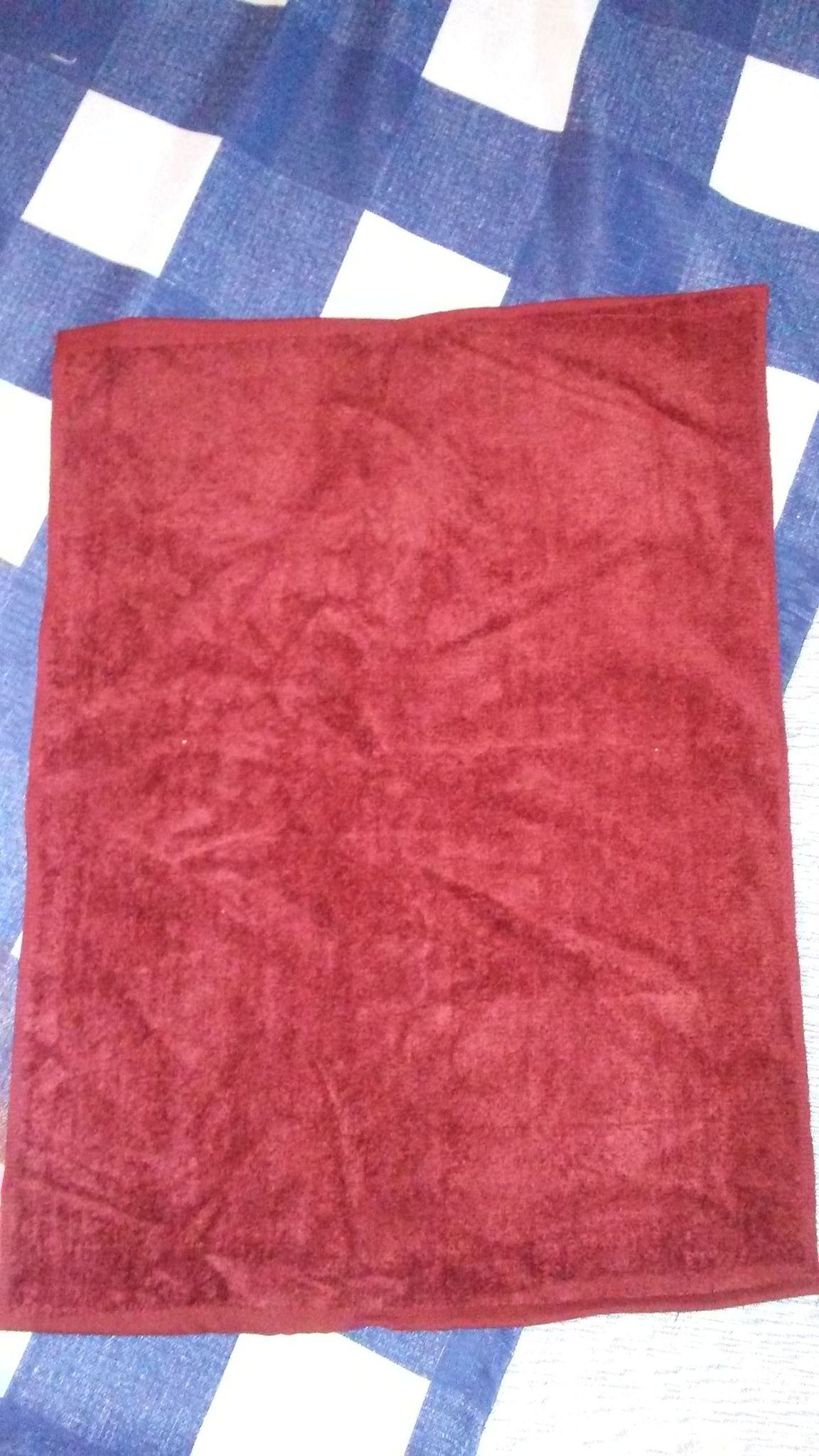 Face Cloth Red (New)