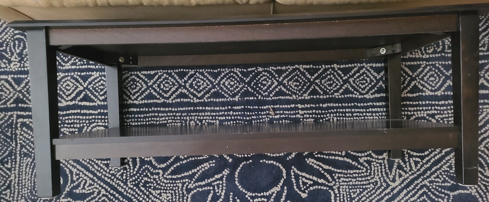 Dark Brown Coffee Table - photo 2
