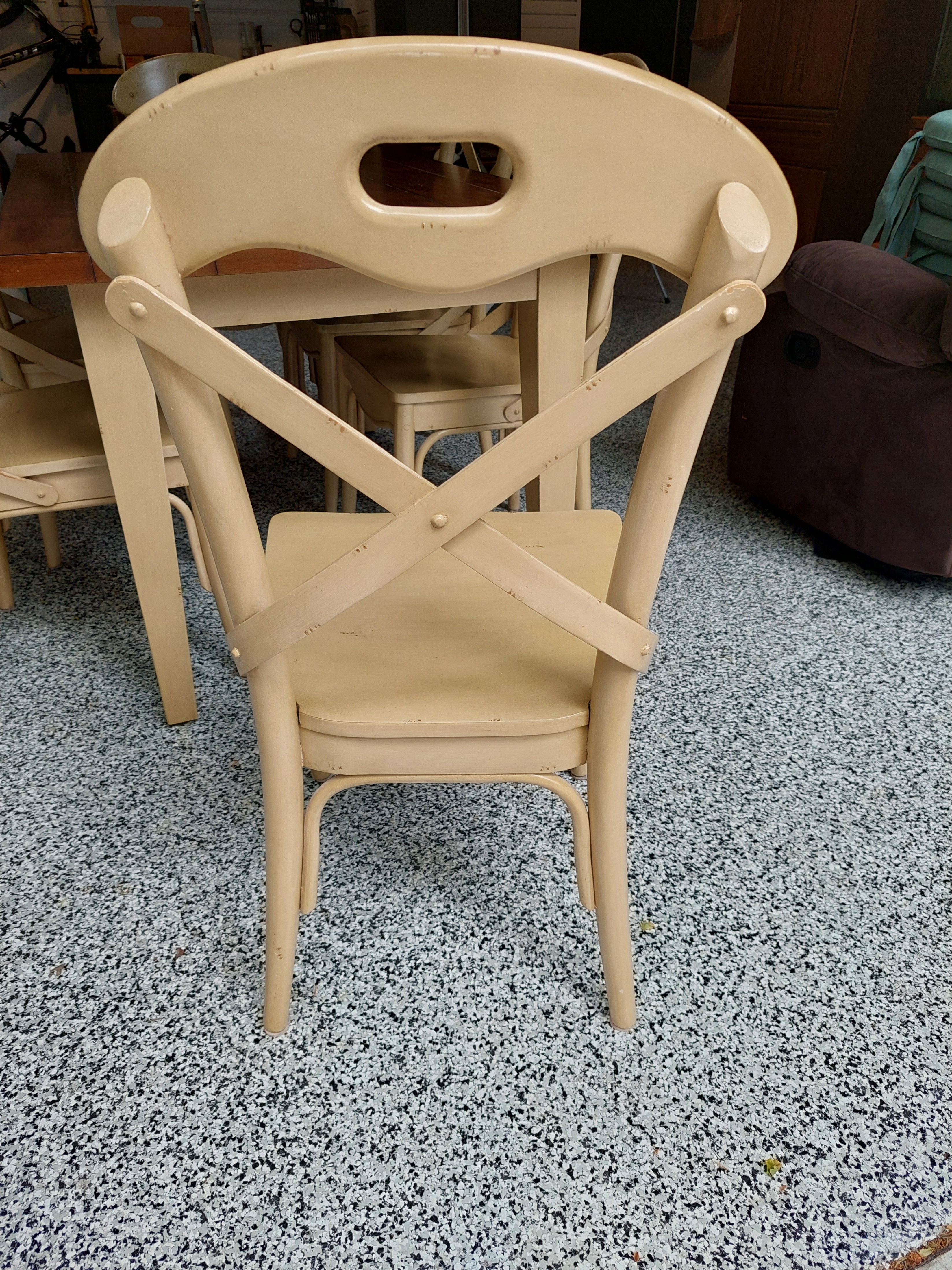 Pier 1 Imports Farmhouse Style Dining Table and Chairs - photo 4