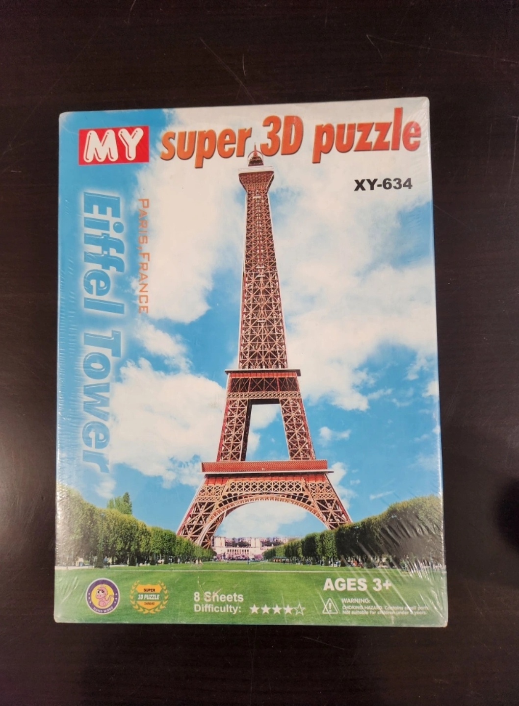 My Super 3D Puzzle Eiffel Tower