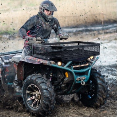ATV Front Rack Cargo Carrier Basket - photo 3
