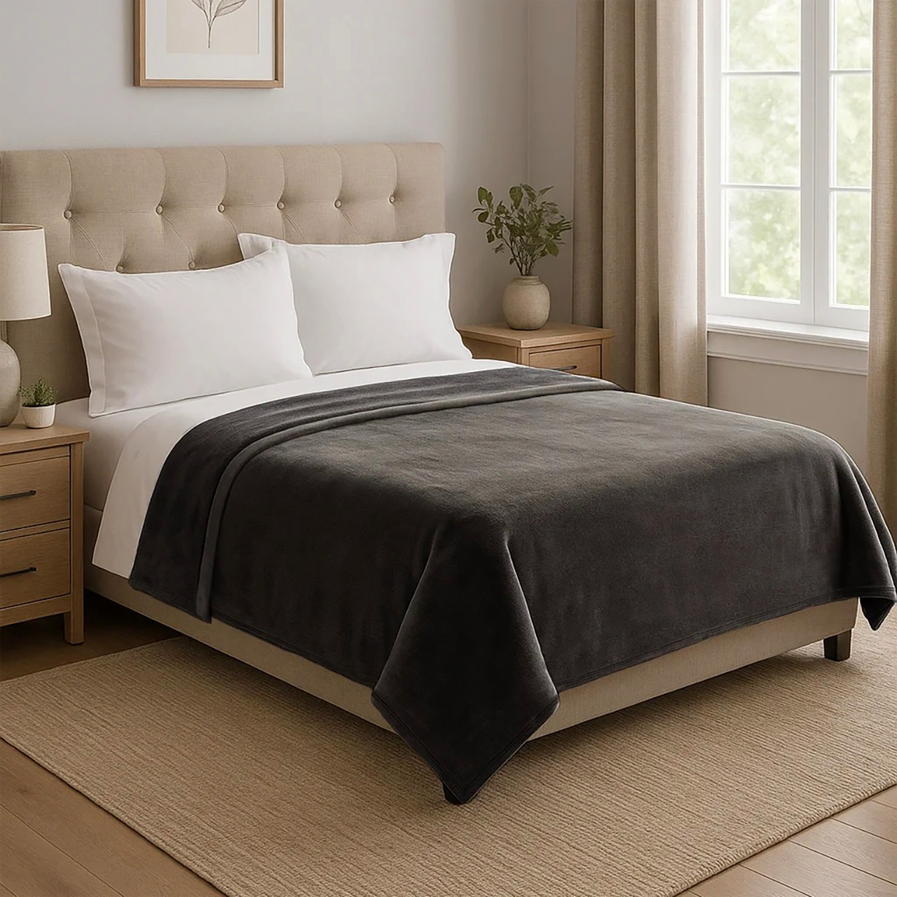 Kirkland Signature Plush Blanket - Like New