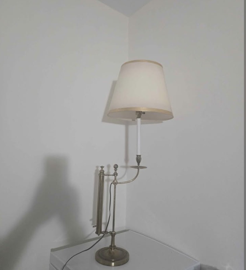 Vintage Brass Table Lamp