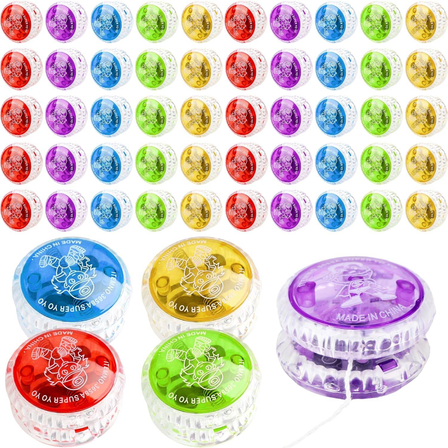 Light up Yo Yo Ball Bulk Colorful LED