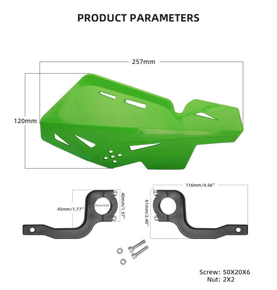 Handle Bar Guards for Dirt Bikes ATV - photo 4