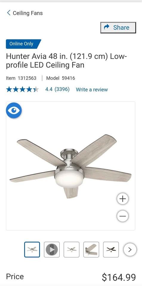 Ceiling Fan 48"