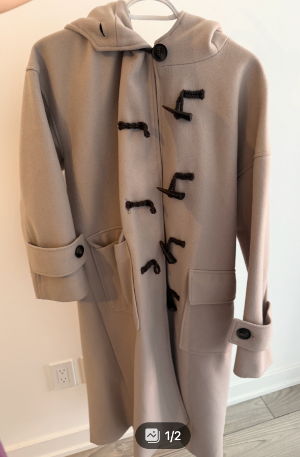 Long teddy coat