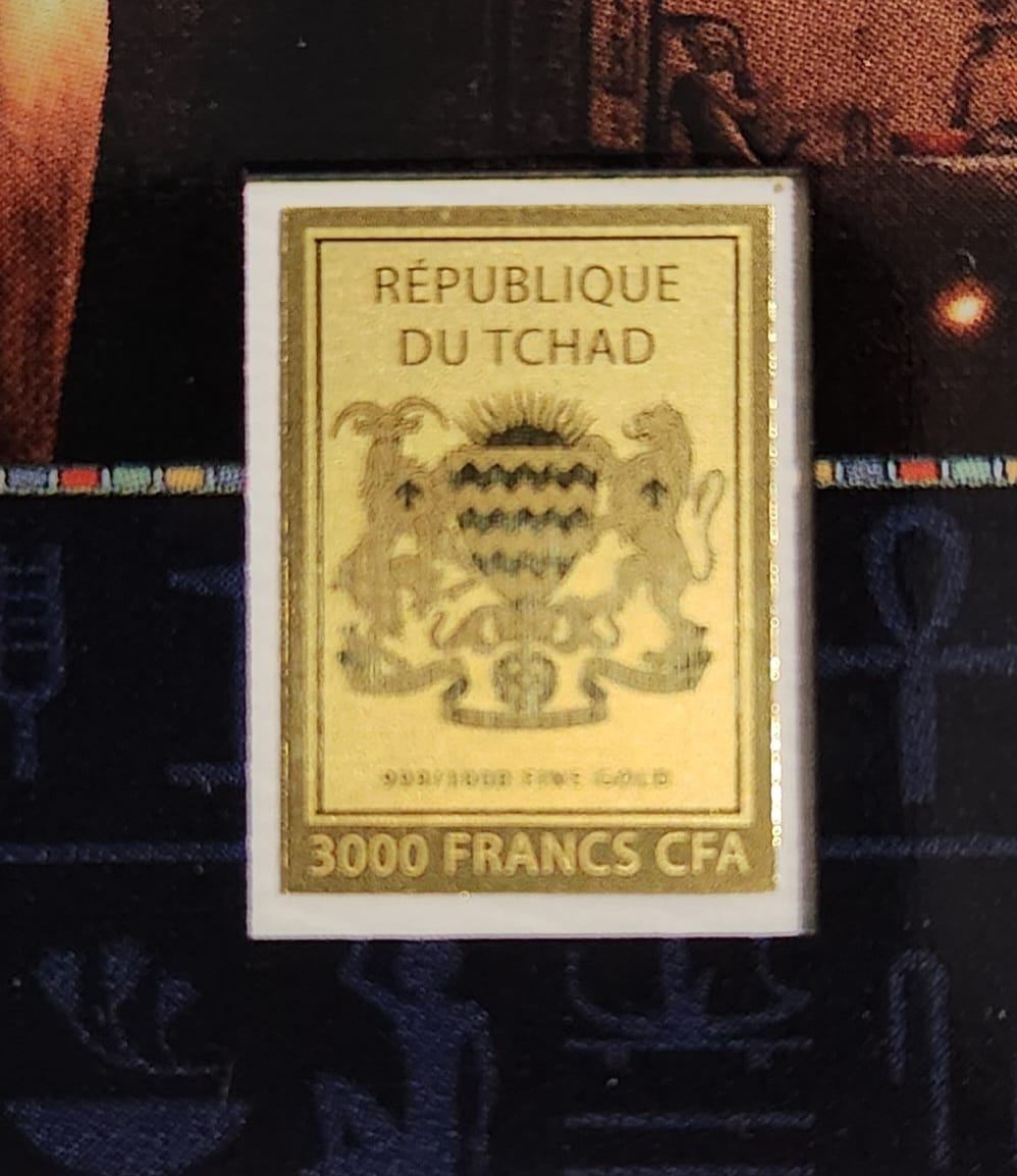Tutanchamun 999 Fine Gold 1/1000oz Sealed Numismatic Card - photo 3