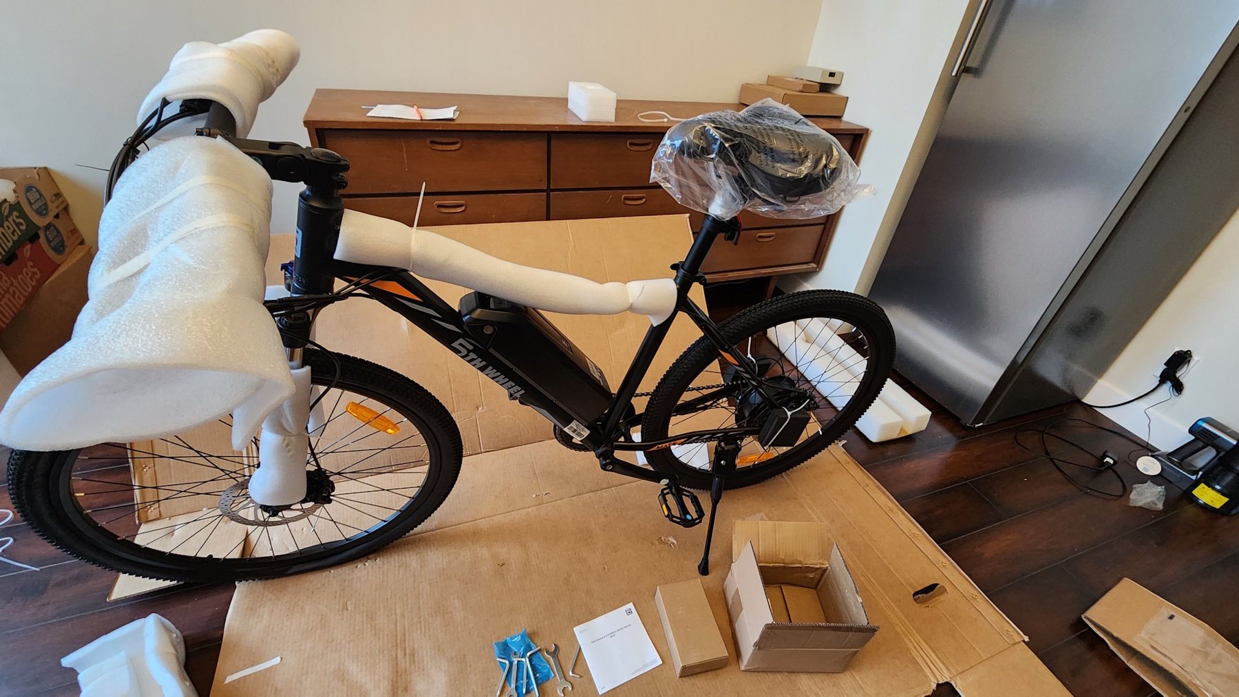 1000W Brand new 5th Wheel Mate ebike, 88km range - photo 2
