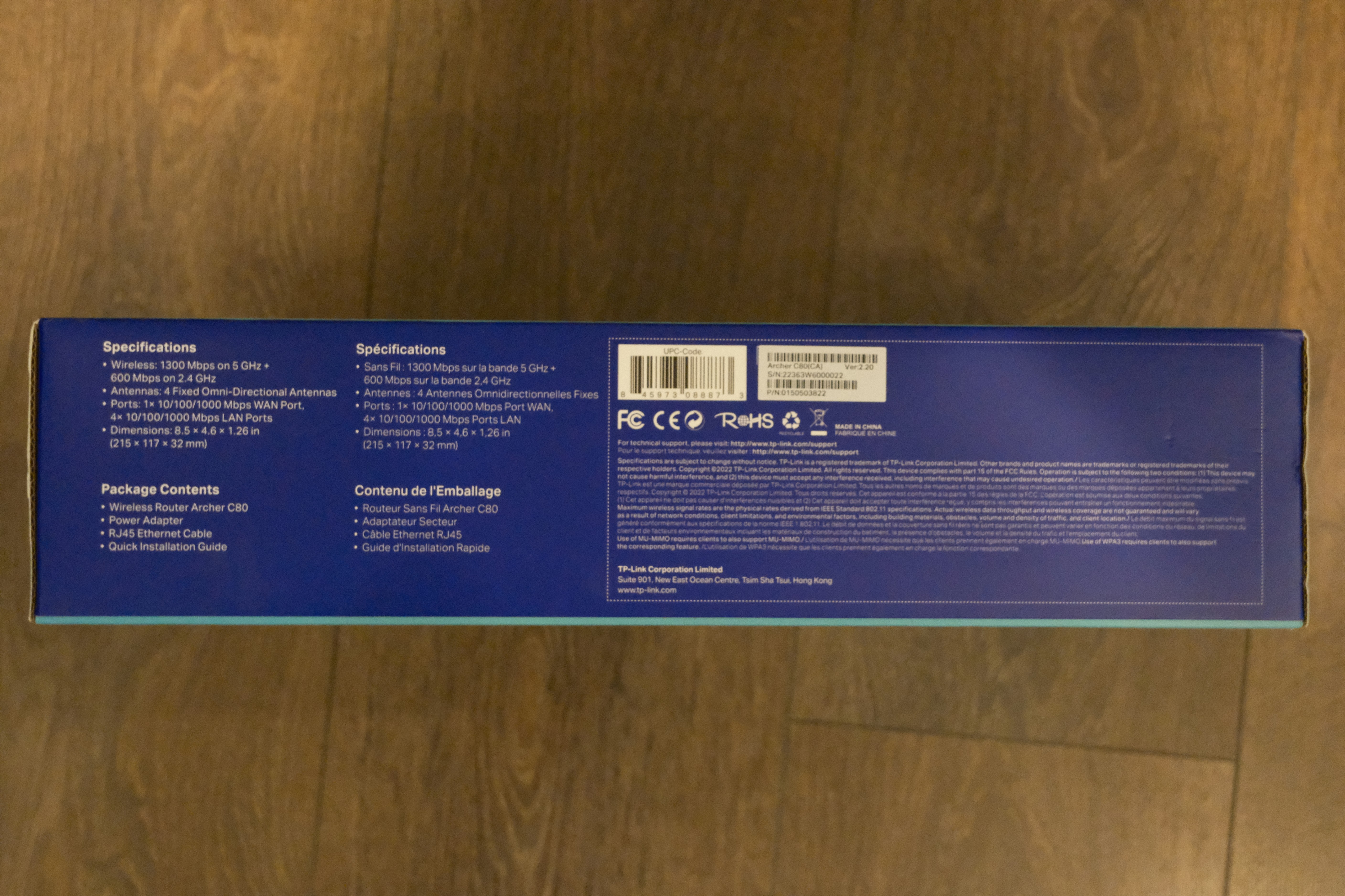 TP-Link AC1900 Wi-Fi Router Archer C80 - photo 4