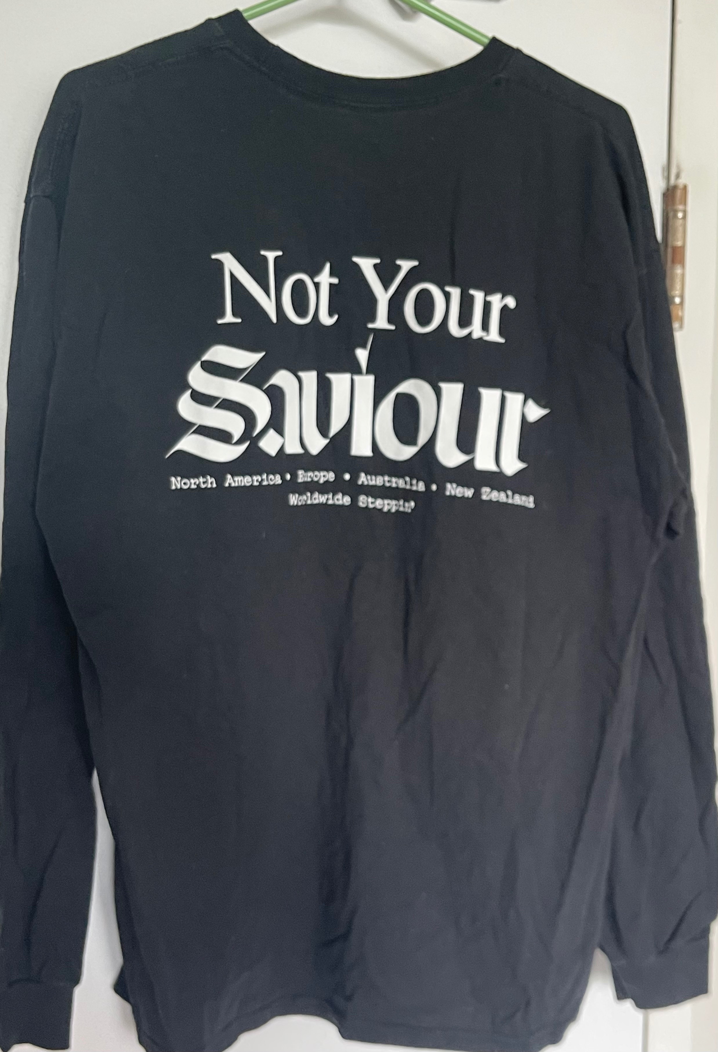 Kendrick Lamar Big Steppers Tour Long Sleeve Black - (Size L) - photo 3