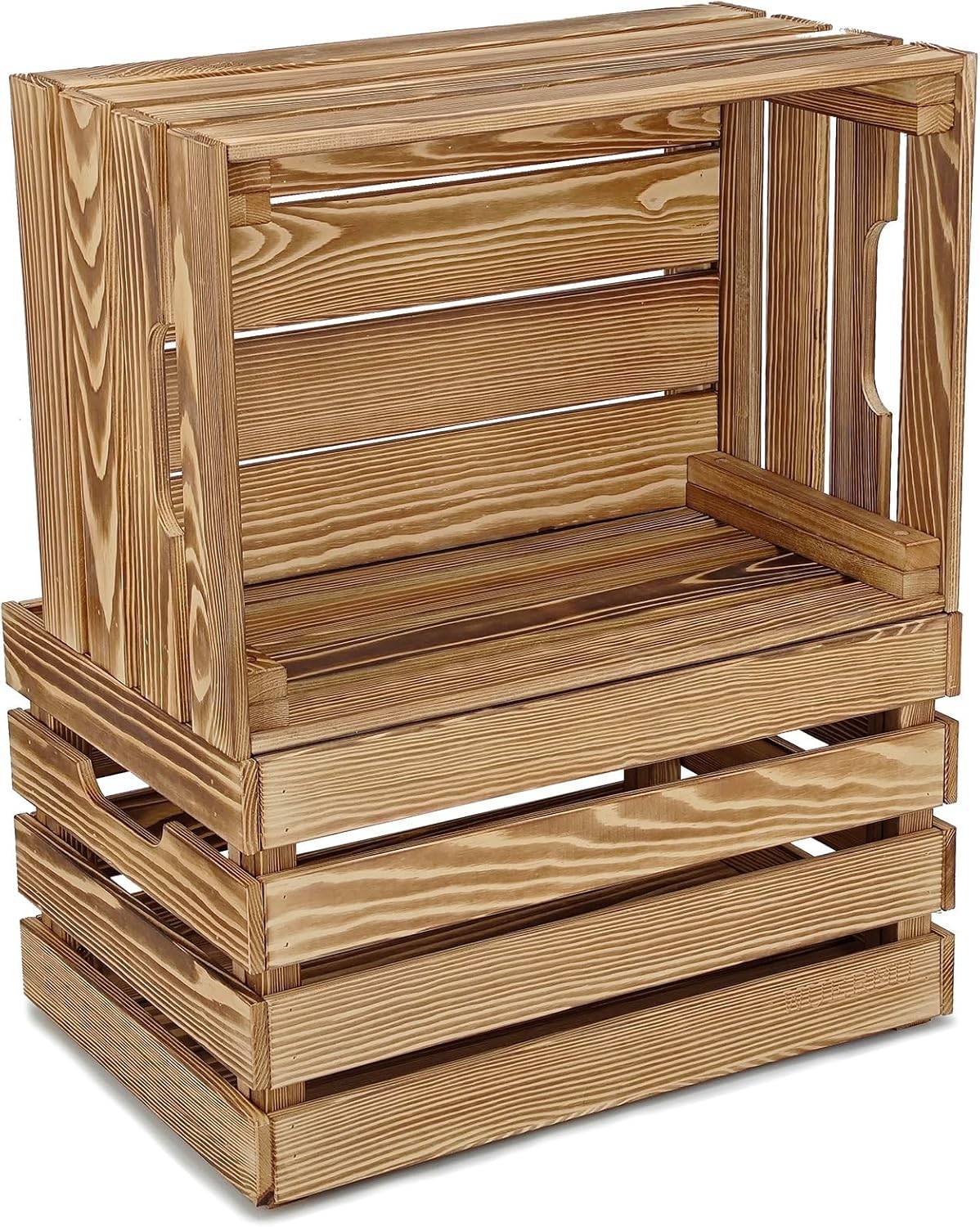 Wooden Crates Are Suitable for Storage 2 pack