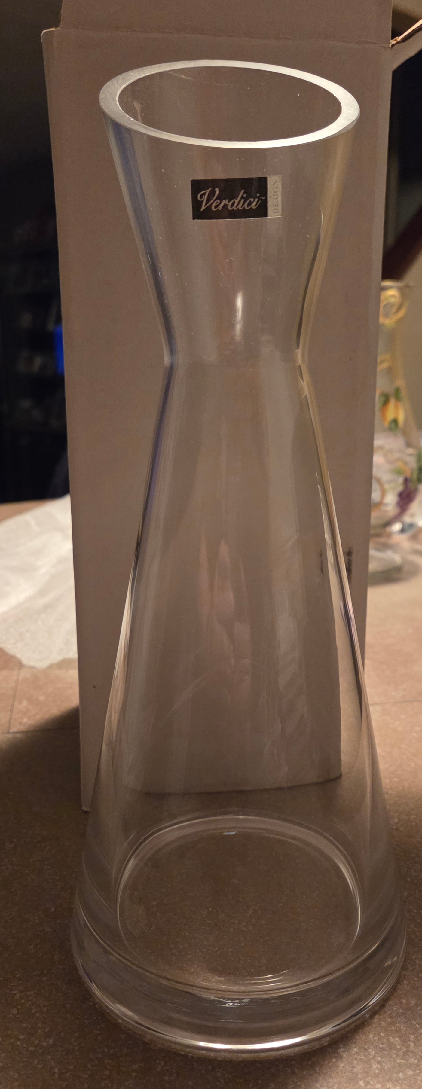 Verdici Design glass carafe decanter (approx. 3/4 L) - photo 2
