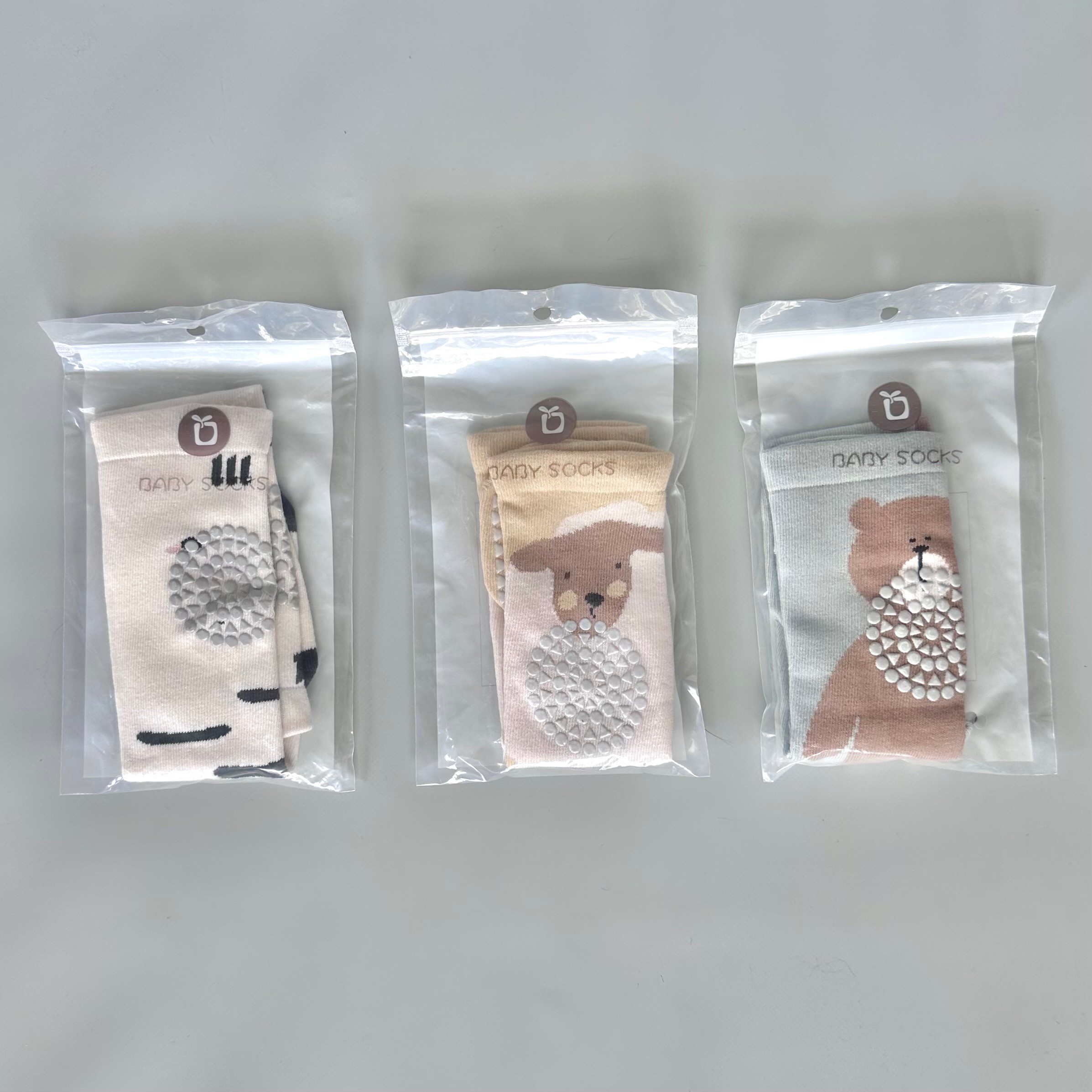 Anti-slip Protective Knee Socks for Crawling Babies