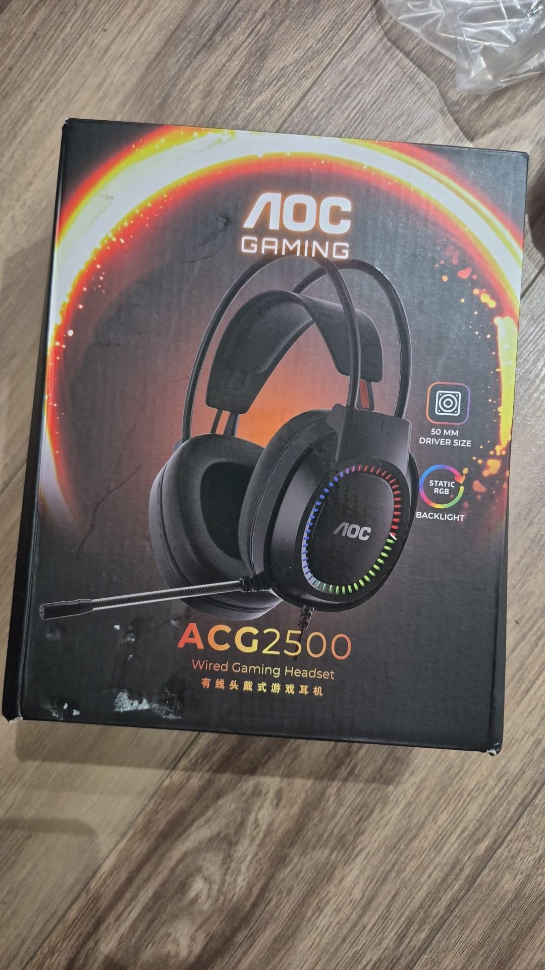 Gaming Headset with Mic and RGB