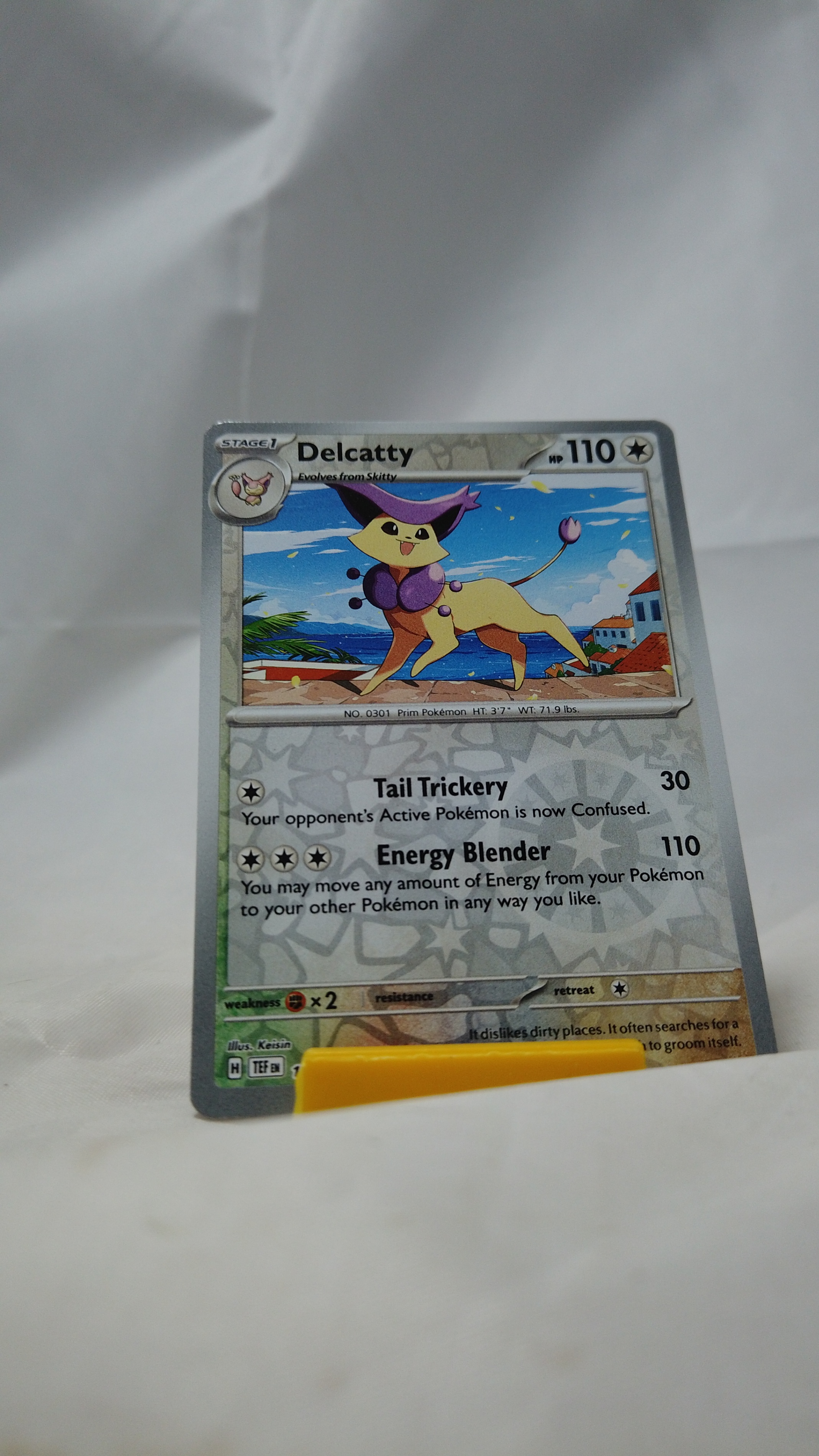 Pokemon Delcatty 131/162 Temporal Forces Card Uncommon Reverse H