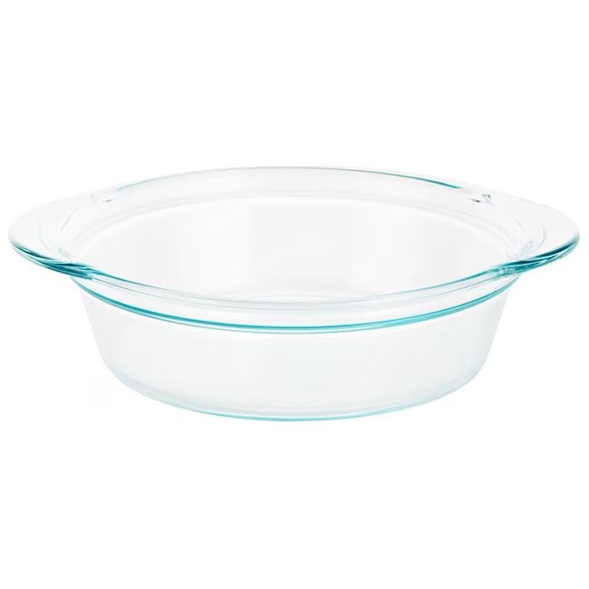 Pyrex 9.5 inch glass pie dish