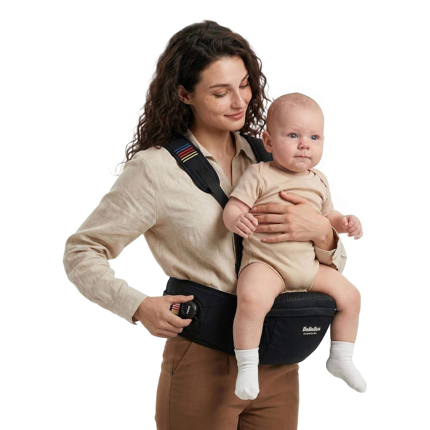 NEW~ Hip Seat Carrier One-Hand Dial Newborn-44lbs