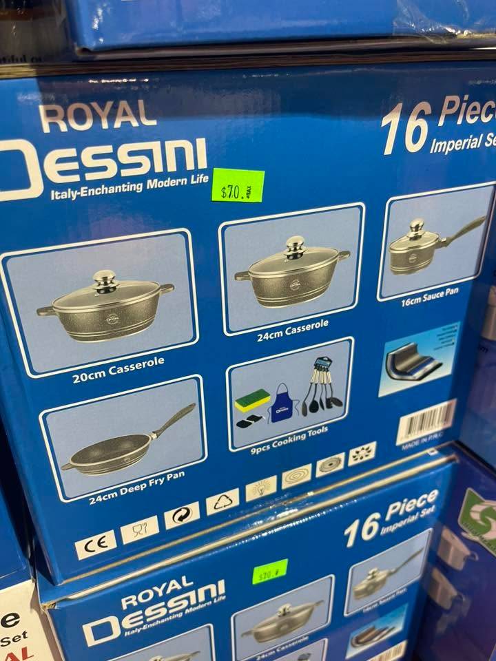 Royal Dessini Imperial 16‑Piece Cookware Set - photo 4
