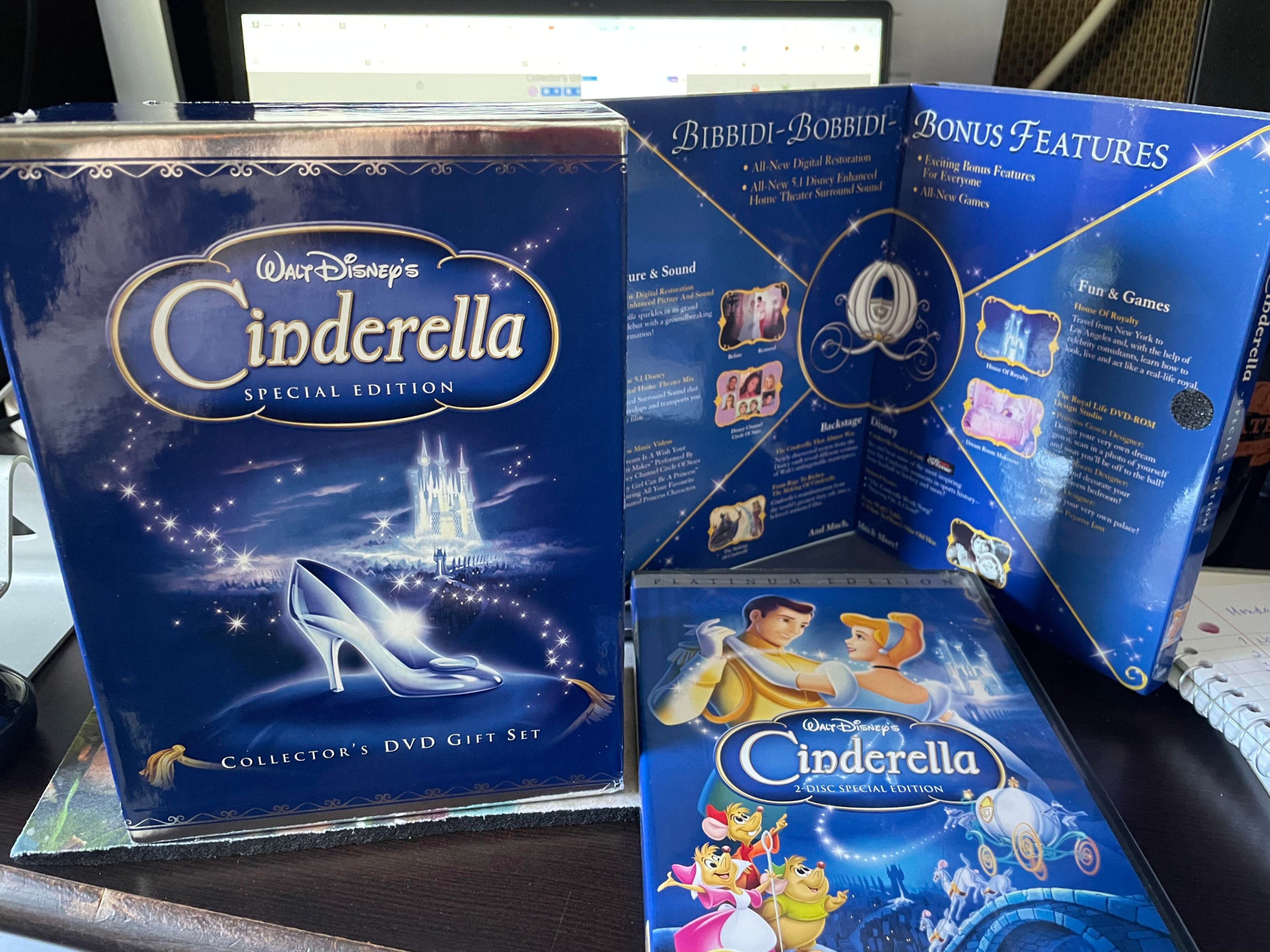Cinderella Collector's DVD Gift Set - From 1950.
