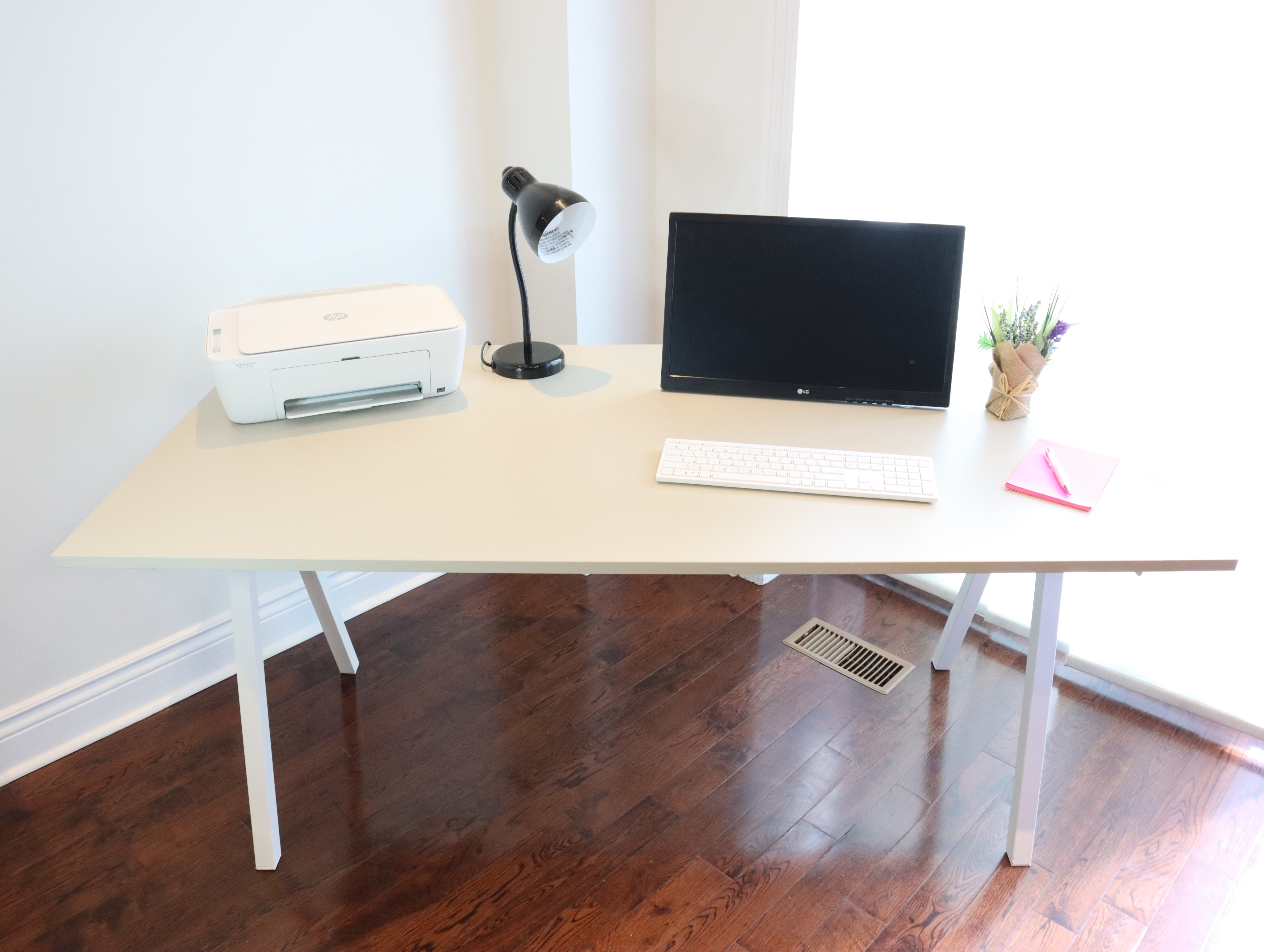 IKEA Trotten Desk with FREE Yamazaki Storage Shelf - photo 3