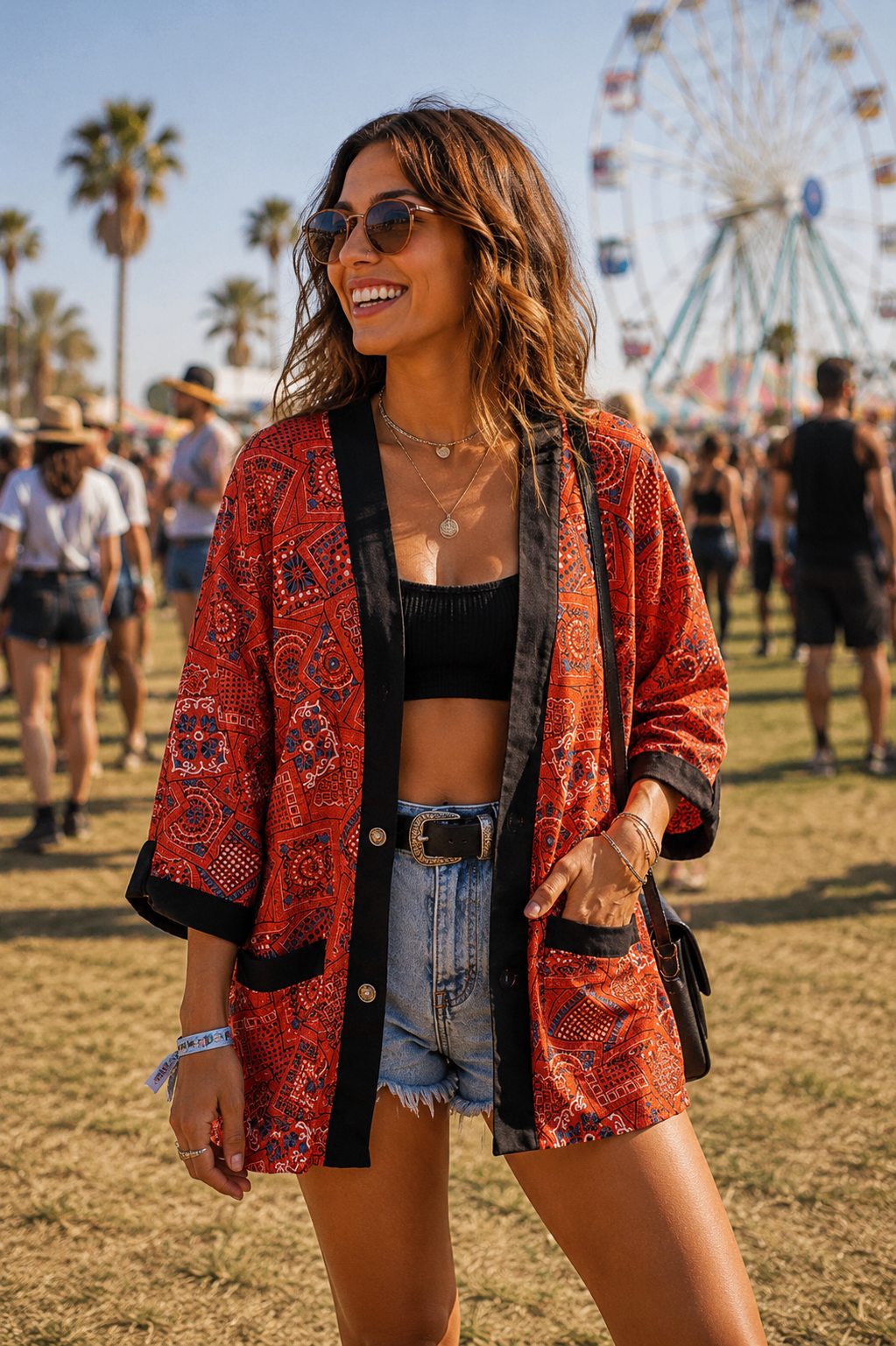 Vintage Kimono Style Top - photo 2