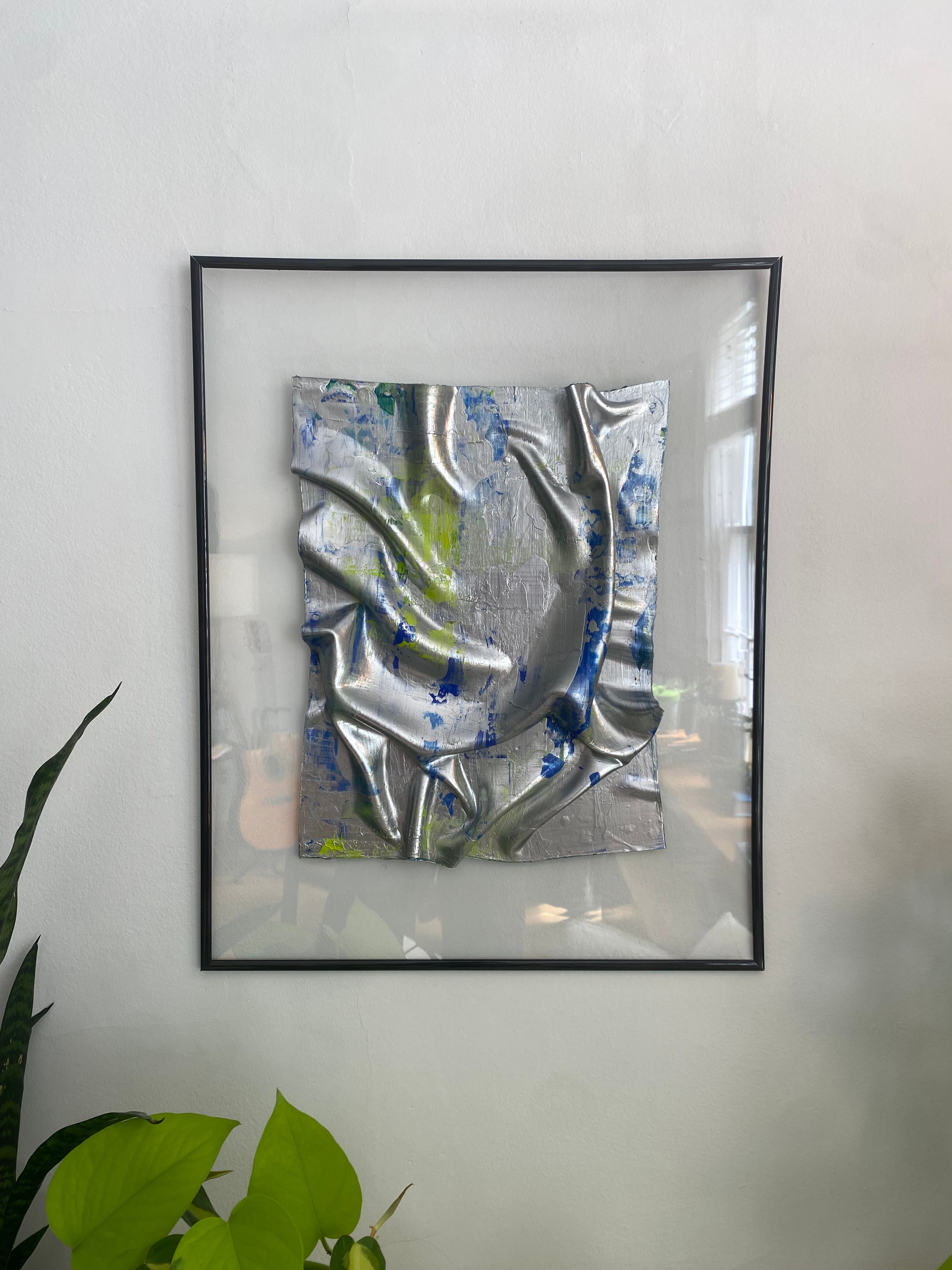 Original textured acrylic wall art