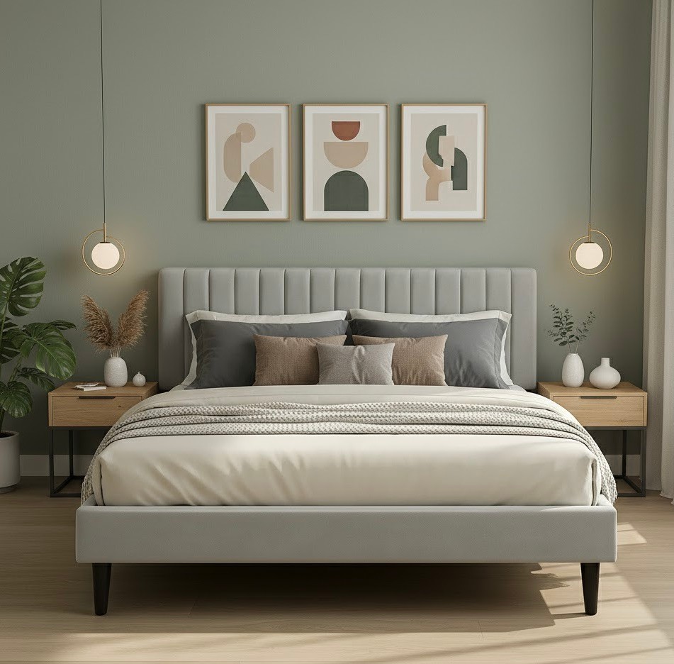 Placida Decor Terra Bed Frame | Double Queen King - photo 2