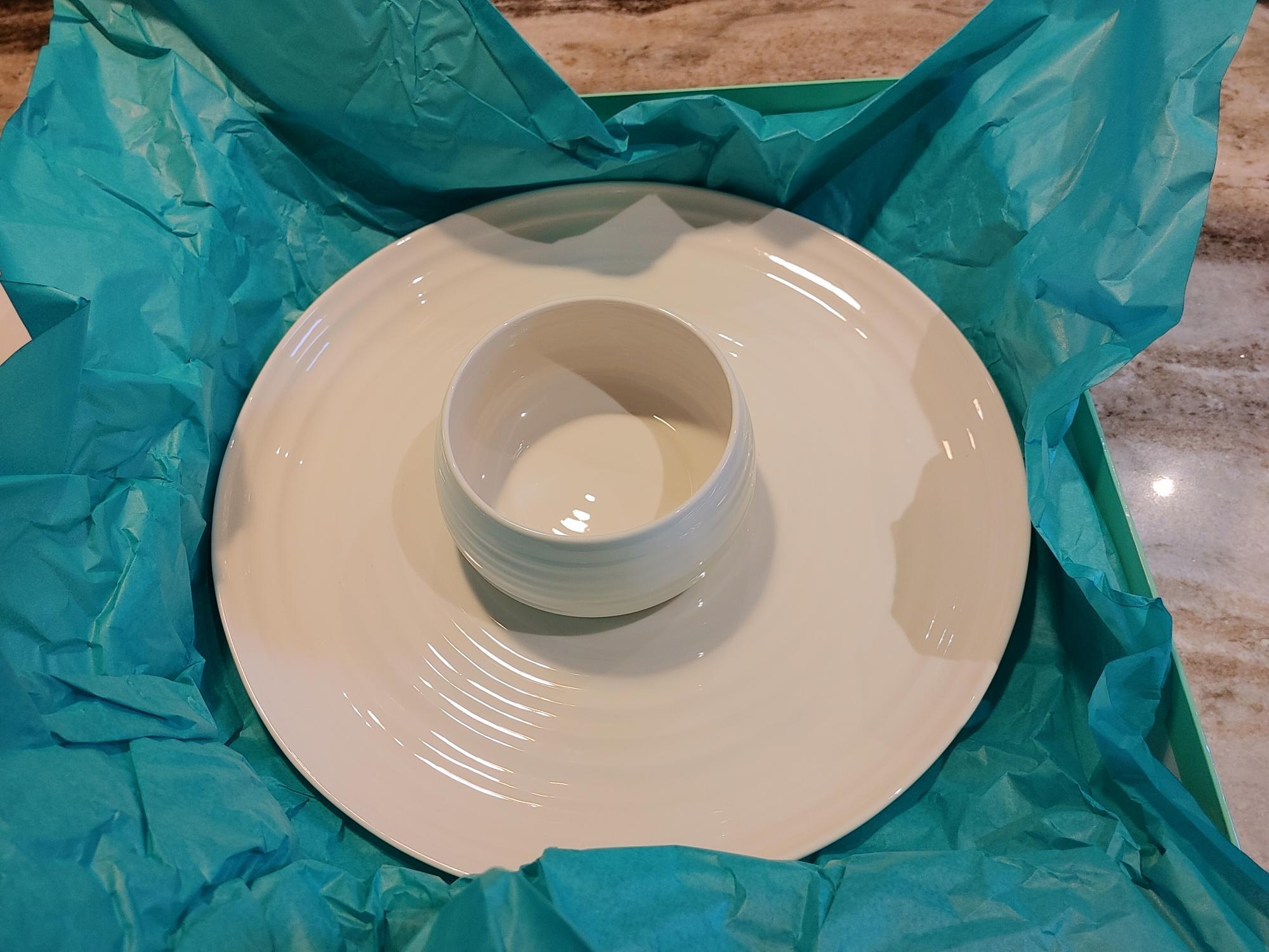 SERVING PLATTER AND BOWL DUO