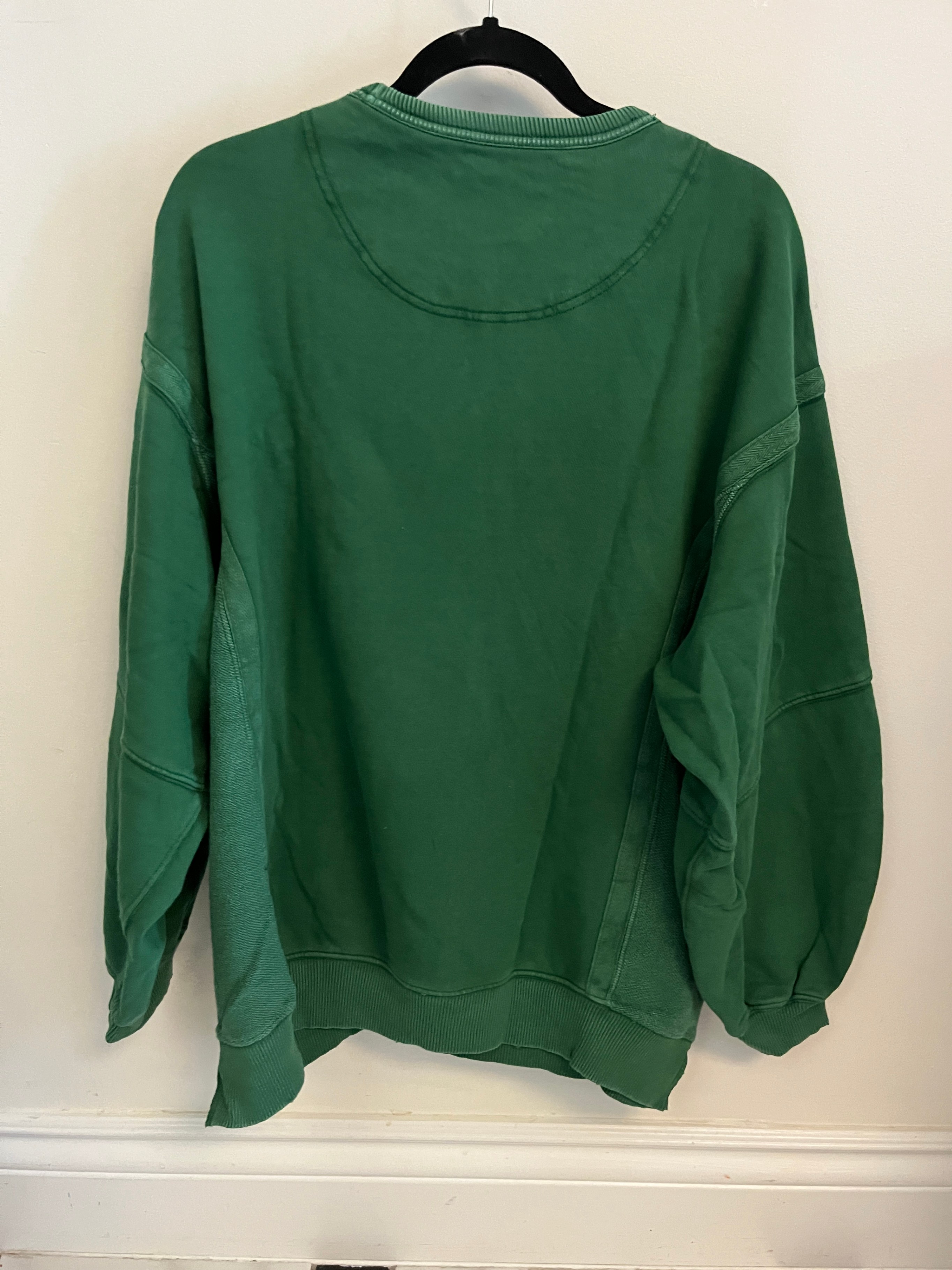 Aerie Green Crew Neck Sweatshirt - Size M - photo 2