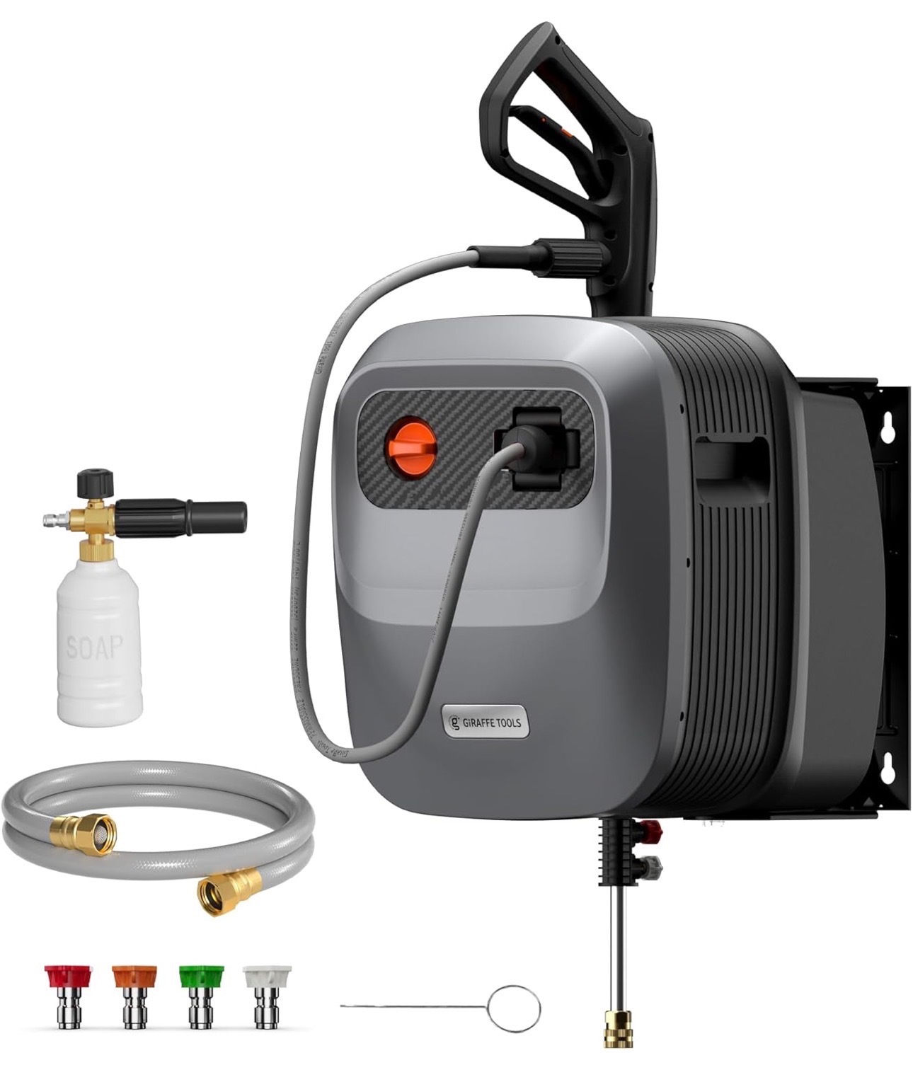 READ: Giraffe Tools G20Pro Grandfalls Pressure Washer 65ft Hose - photo 3