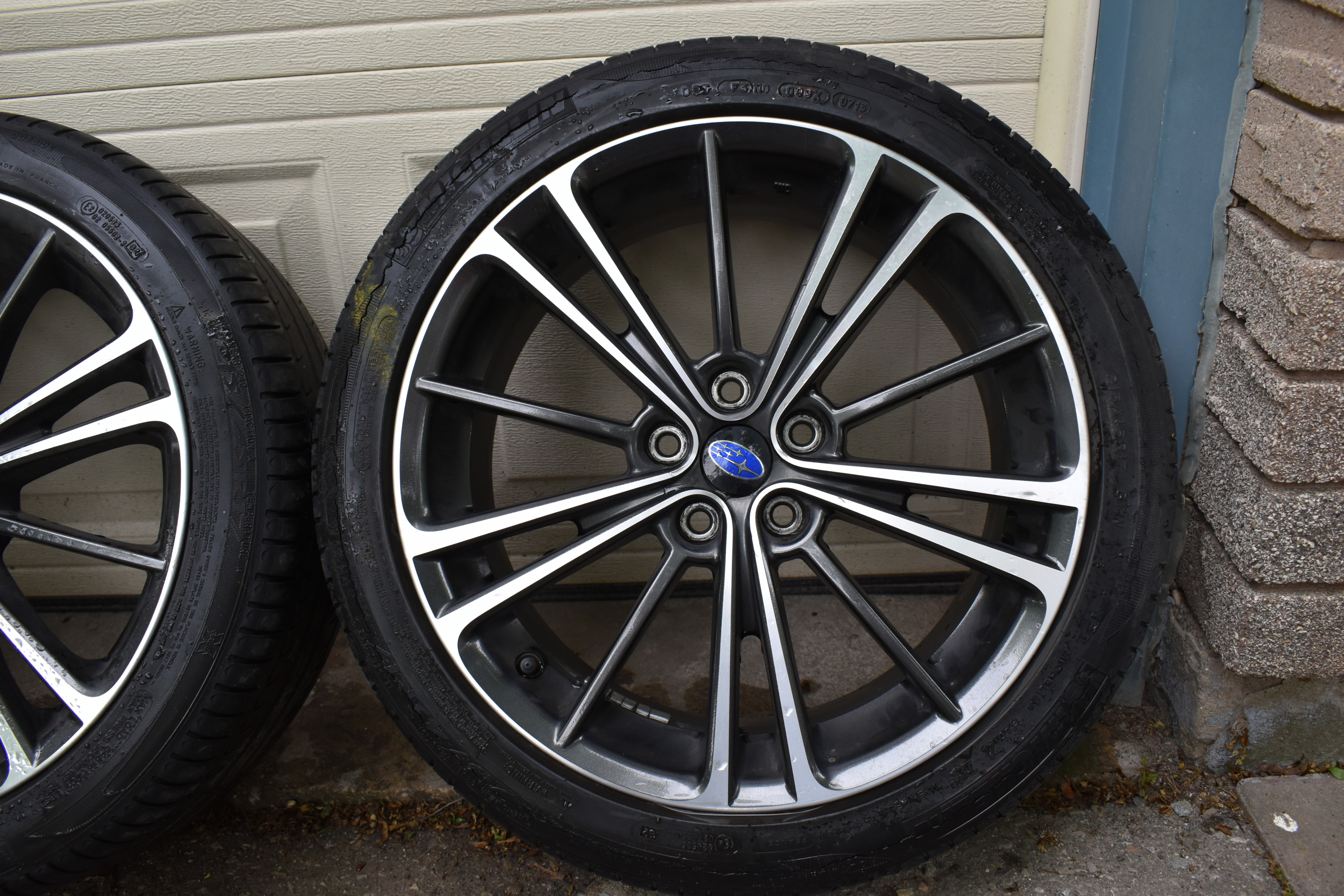 OEM 17 inch 5*100 Aluminum Alloy Wheels.