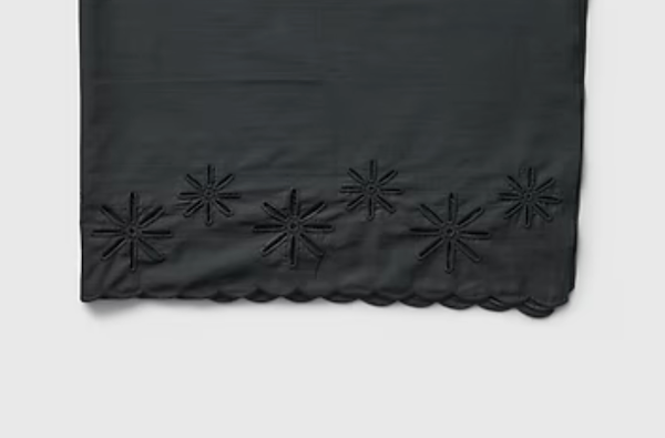 Cotton Eyelet Embroidered Scarf - GAP - New - photo 5