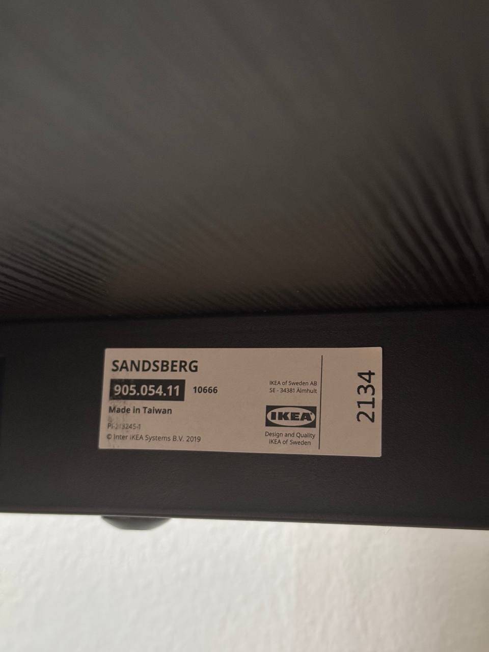 🧡IKEA SANDSBERG Black Desk / Table (DELIVERY AVAILABLE) - photo 4