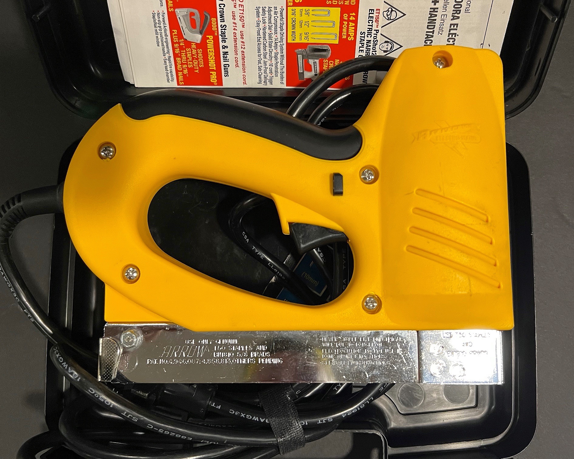 Arrow Staple Gun / Wired  - ETFX50 - photo 3