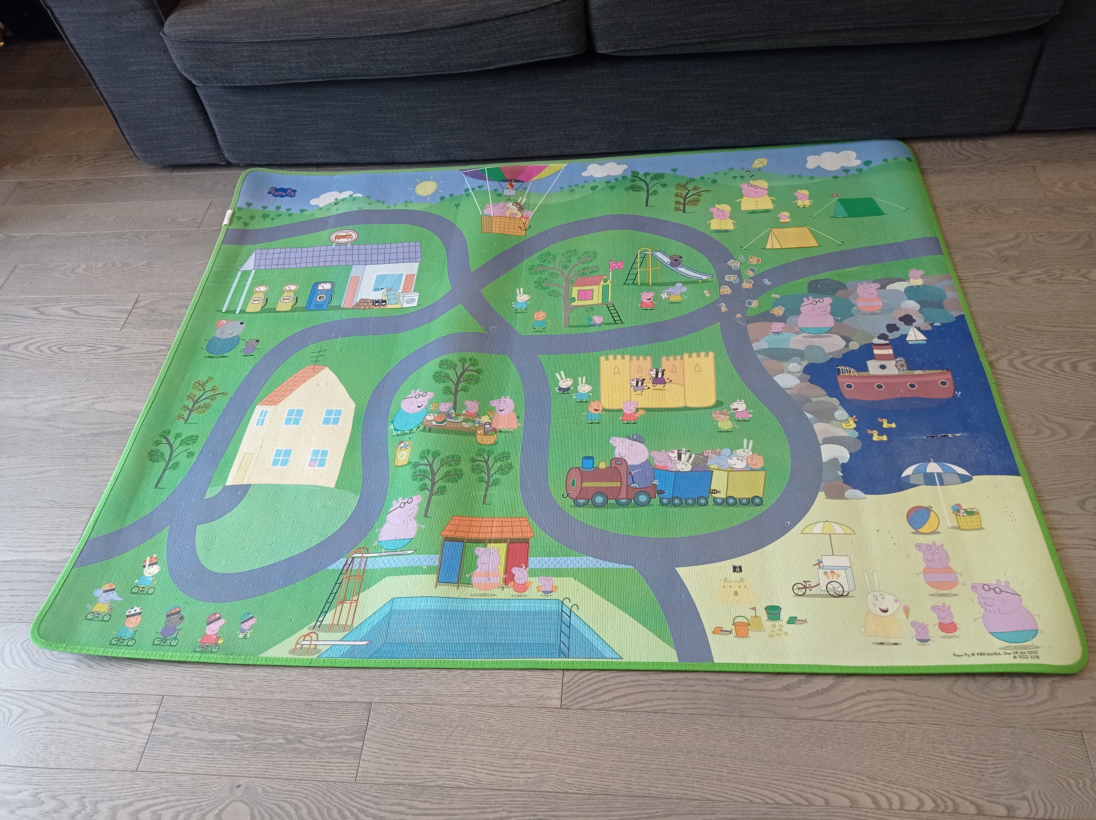 Imaginmat Jumbo Peppa Pig Floor Playmat