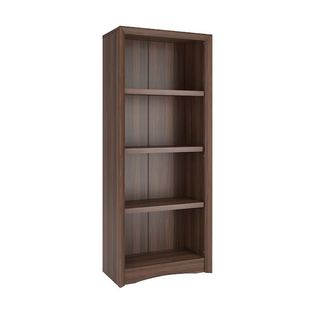 Brand New 4-Shelf Bookcase | Walnut Finish - photo 2