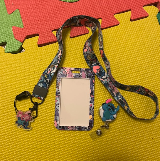 Lilo & Stitch Lanyard ID Holderl