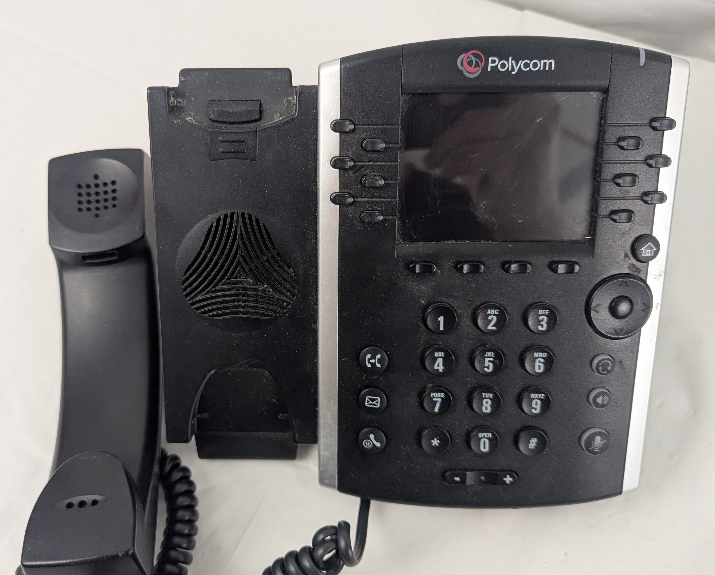 Polycom VVX 410 Business Phone 12-Line Gigabit VoIP PoE - photo 2