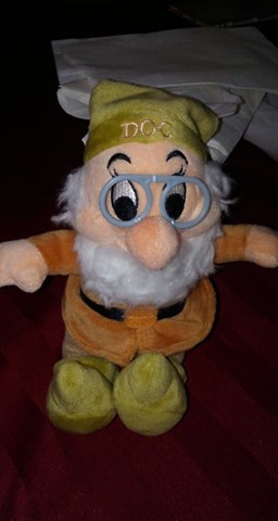 Disney Snow White and the 7 Dwarves Doc Plush - 7 Inches