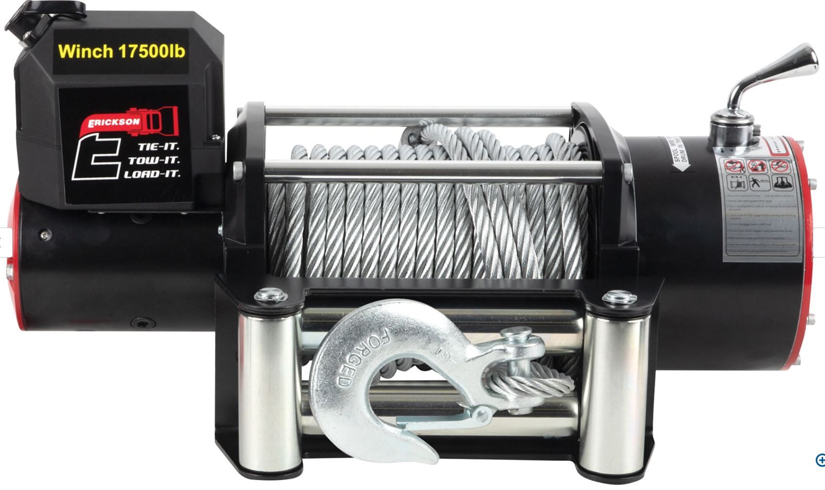 17,500 lb 12V DC Winch - photo 2