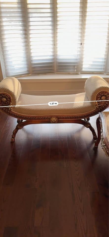 Ornate Chaise Lounge Bench - photo 3