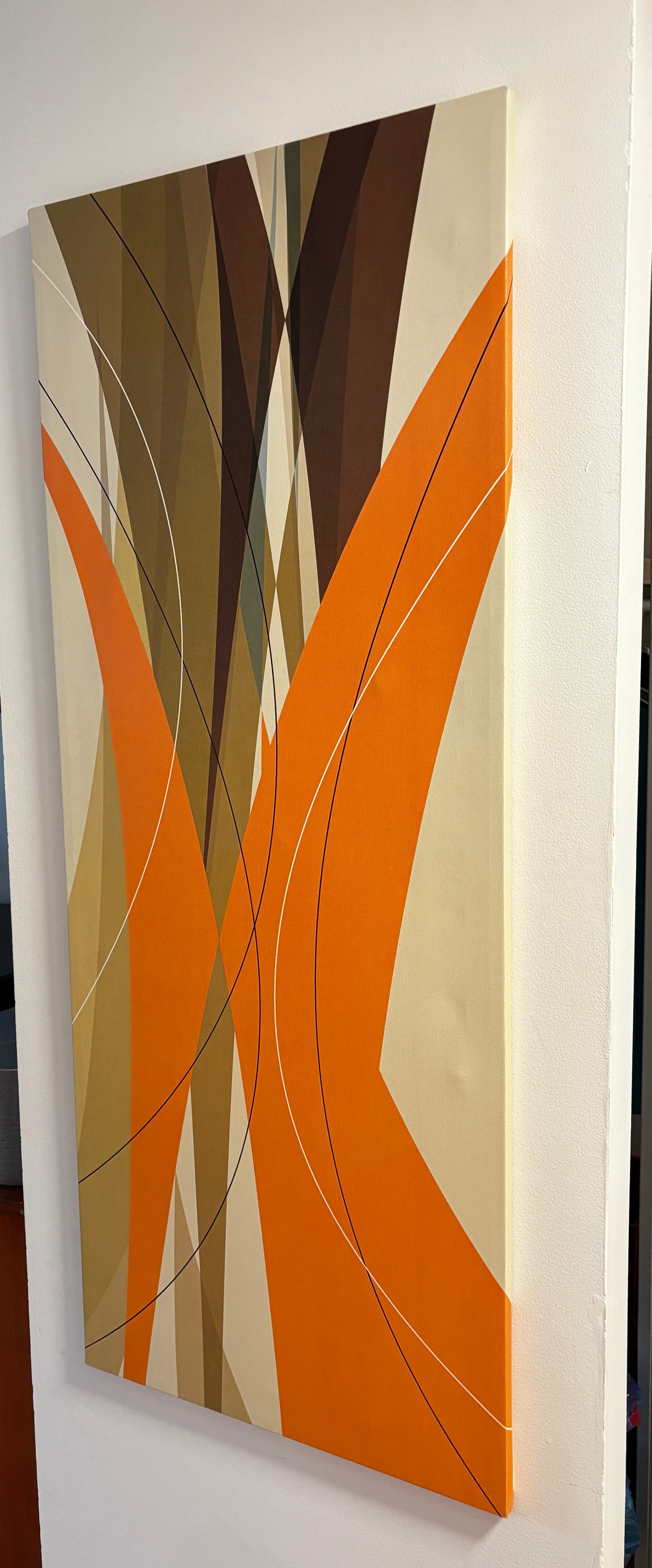 Abstract art on canvas