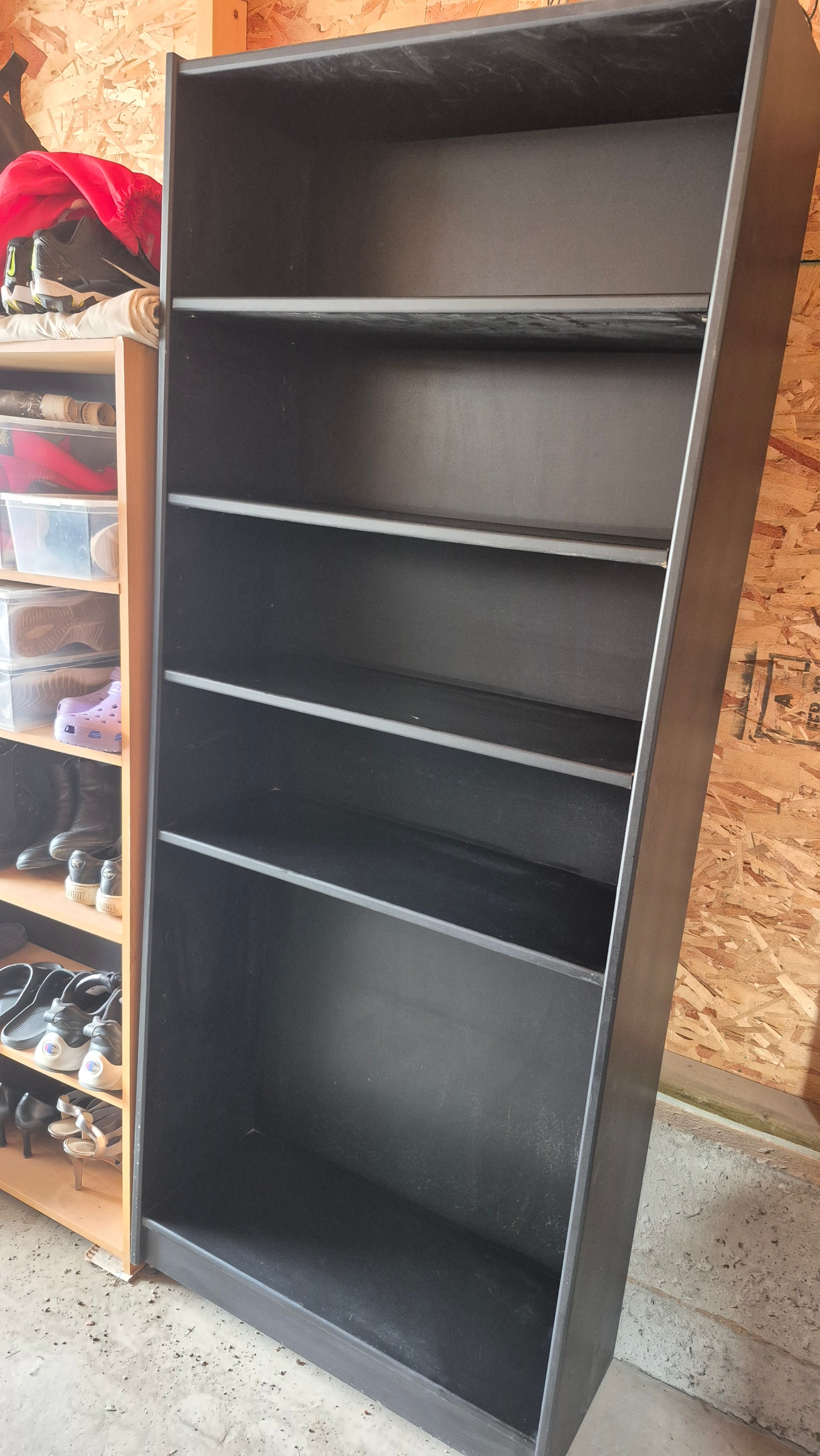 Black Bookshelf