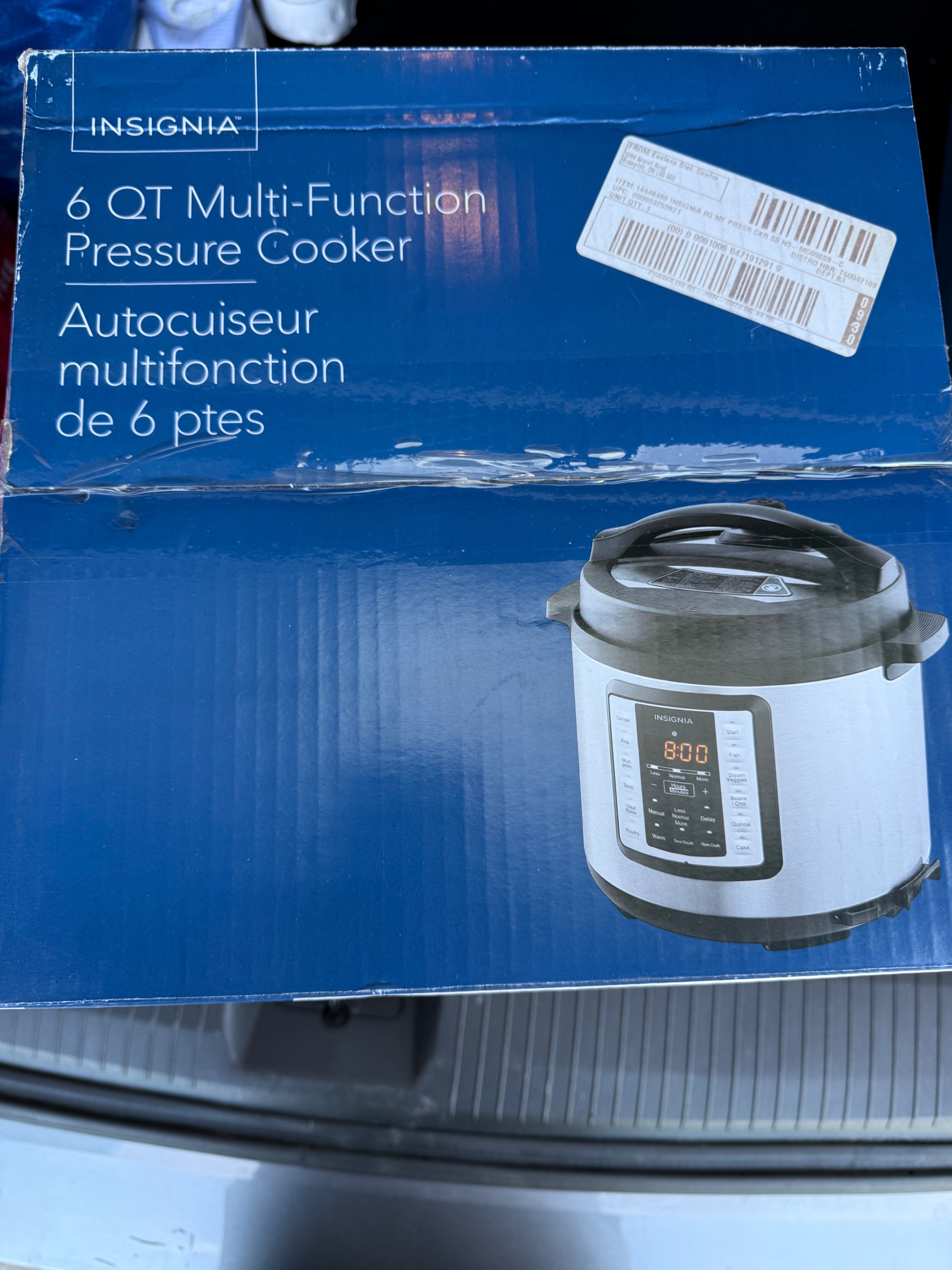 Insignia 6 Qt Multi-Function Pressure Cooker