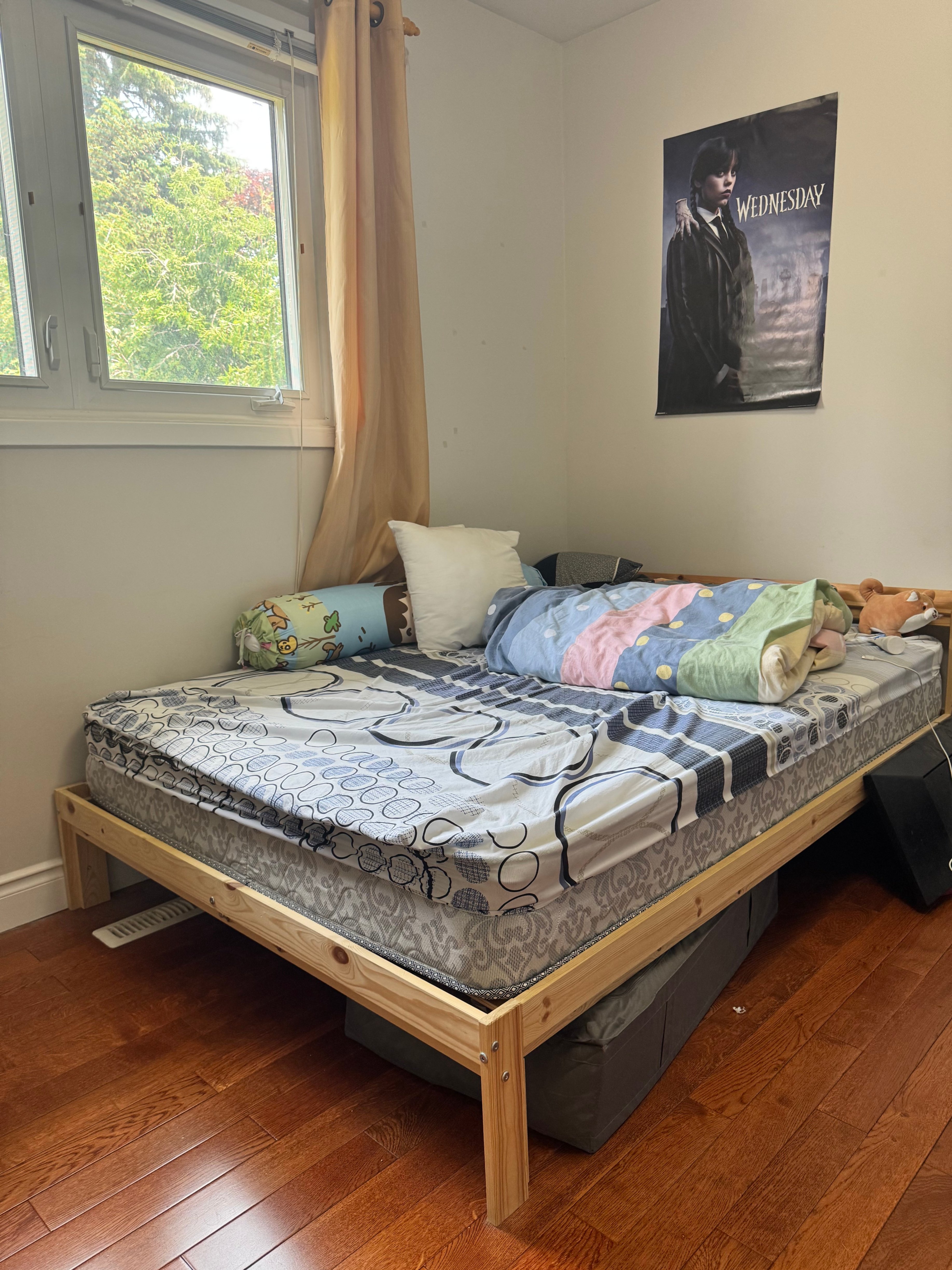 NEIDEN bed frame (Full Size) with mattress