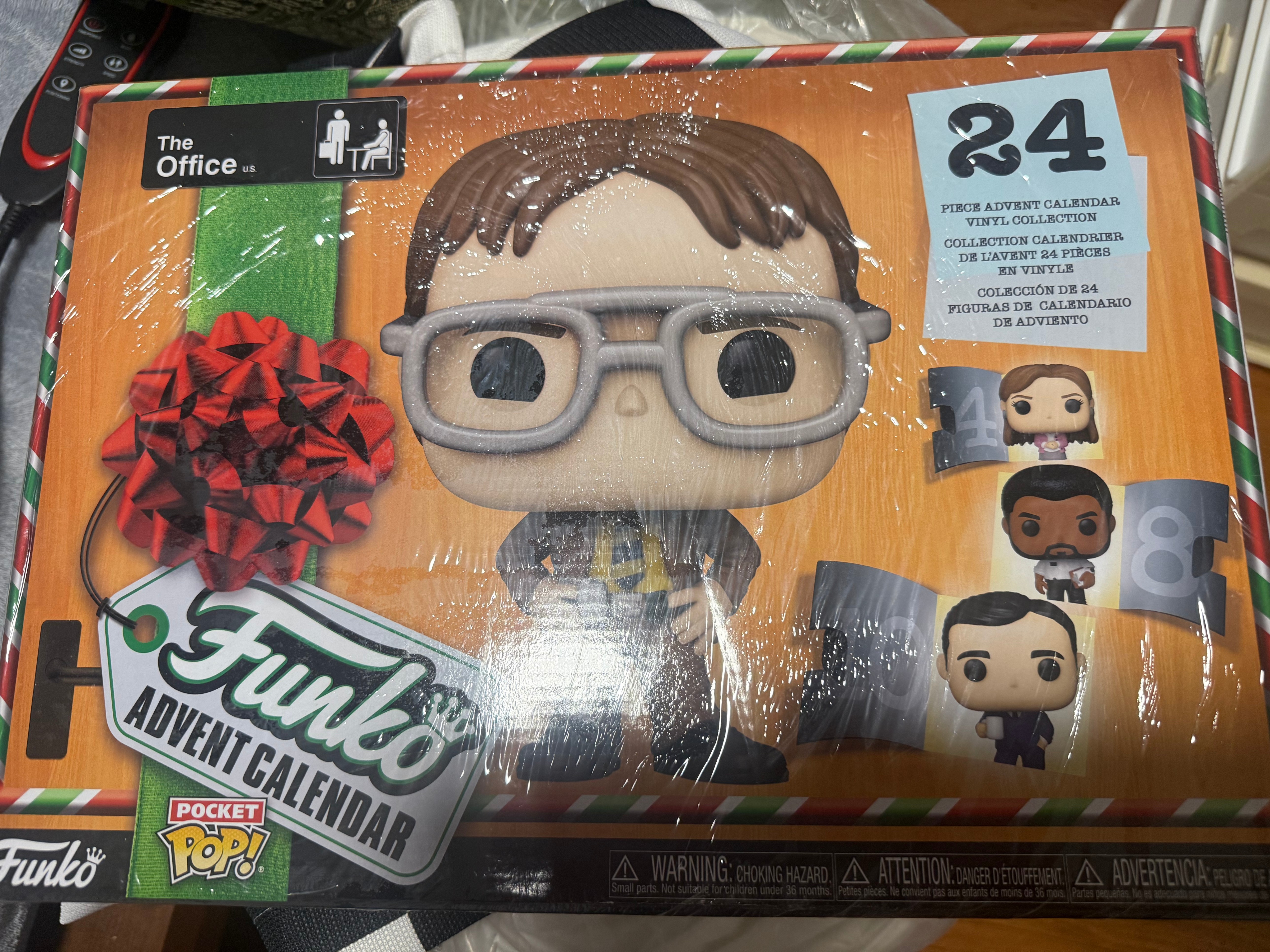 Sealed Funko Pocket Pop The Office 24 Piece Advent Calendar