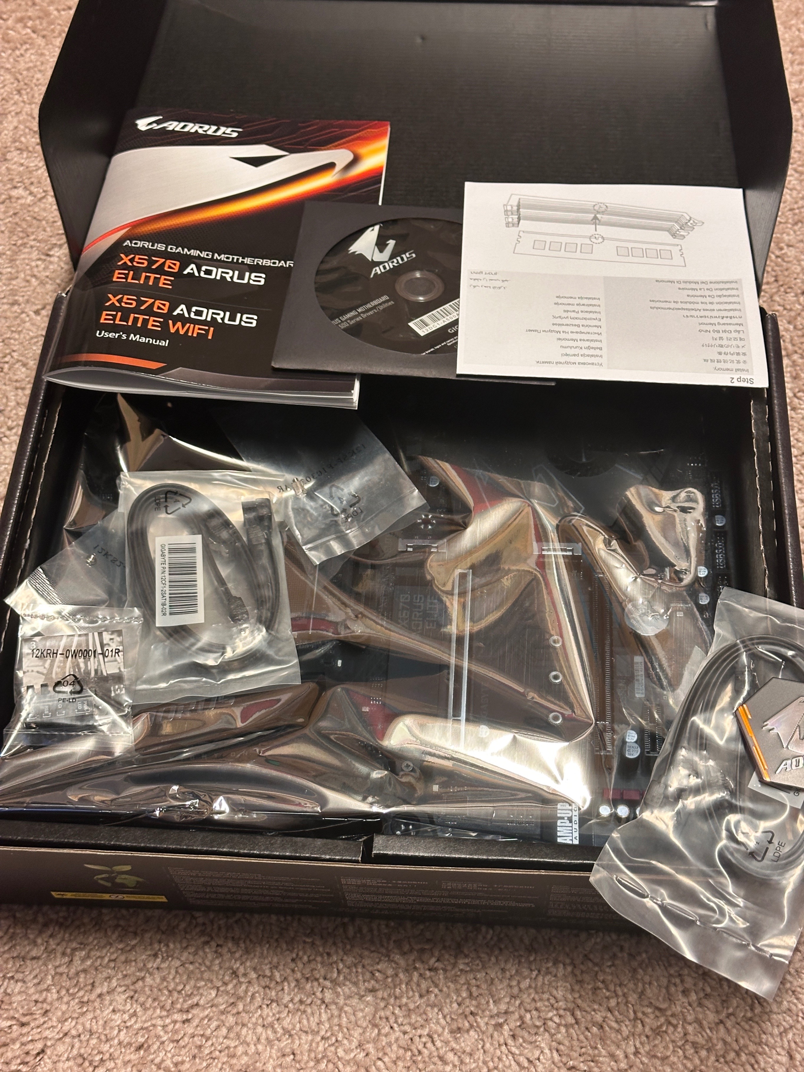 X570 AORUS Elite AMD Ryzen 3000/ATX/Realtek ALC1200/Front RGB - photo 3